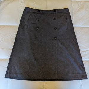 LOFT Above Knee Skirt w/ Pockets